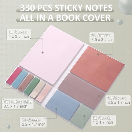 38pcs Aesthetic Office Supplies Kit, Morandi Color, Cute - Image 3