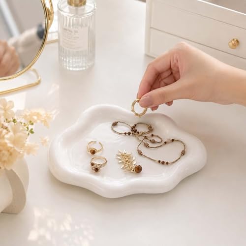 Cloud Jewelry Dish Tray, Ring Dish Trinket Tray Ring Holder (Cloud) - Image 3
