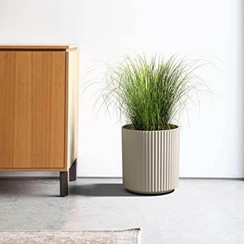 Veradek Demi Series Planter - Large Round Outdoor Planter - Image 5