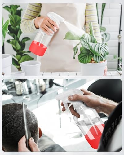 Glass Spray Bottles for Cleaning - 16 oz Spray Bottles with Silicone Sleeve - Image 7