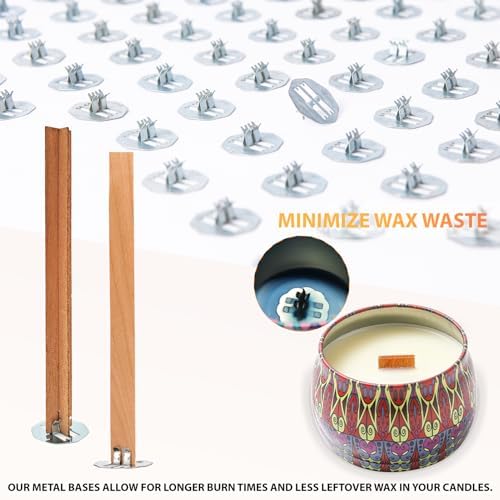 Count Durable Metal Wick Sustainers, 100 PCS - Image 3