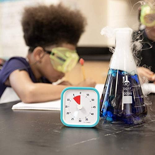 TIME TIMER 60 Minute MOD Education Edition ⁠— Visual Timer with Desktop Software for Kids Classroom Learning, Teachers Desk Clock, Study Tool and Office Meetings with Silent Operation (Sky Blue) - Image 4