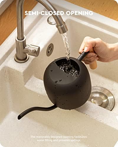 Baffect Watering Can Indoor Plants with Long Spout, 1.2L / 41oz (Black) - Image 5