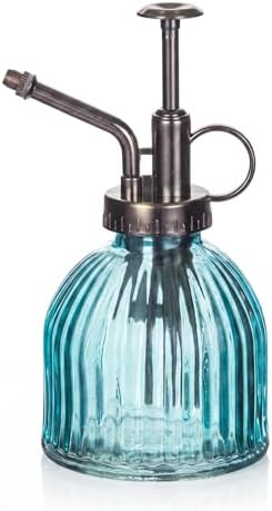 Topadorn Glass Plant Mister, 6 oz Vintage Plant Spray Bottle for Indoor Plants, Hand Pump Water Mister for Houseplants, Succulents & Terrariums by Topadorn