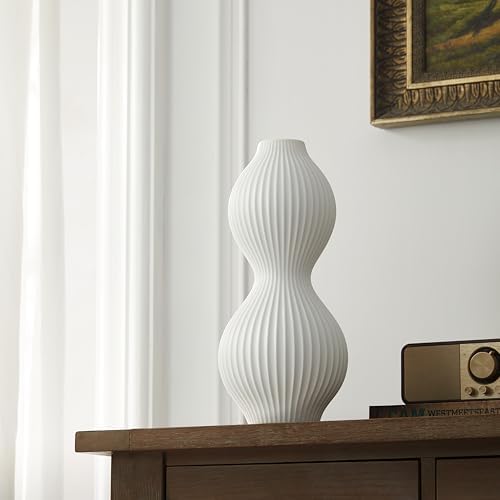 RONDURE Modern Ceramic Decorative Table Lamp Living Room Bedroom Bedside - Image 2