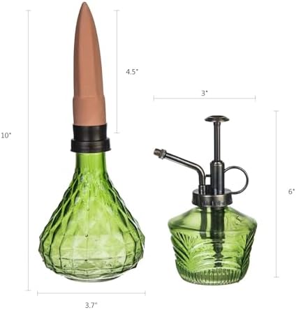 Topadorn Glass Plant Watering Kit, Plant Mister Spray Bottle - Image 7