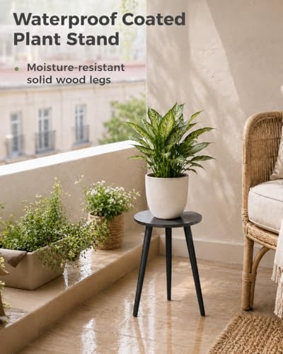 Bamworld Tall Plant Stand Indoor Wood Plant Table for Large Plant - Image 3
