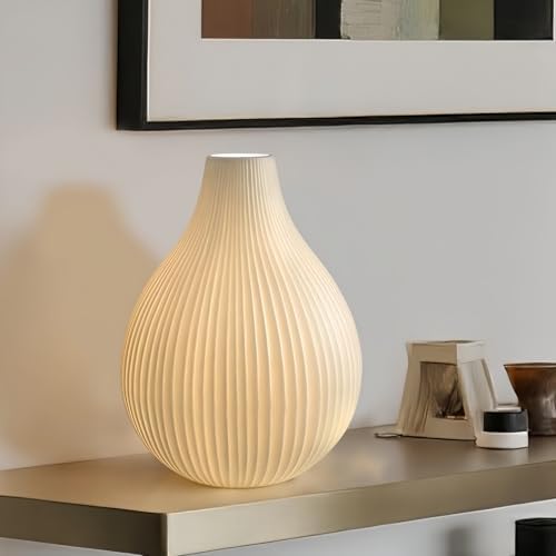 RONDURE Modern Ceramic Decorative Table Lamp Living Room Bedroom Bedside - Image 6