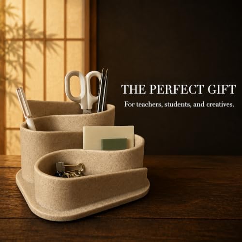 Aesthetic Desk Organizer - Modern Accessories Boho Pen Holder - Image 5