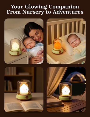 WANIDEA Cute Night Light, Kids Night Light with Batteries, Bedroom Decor - Image 6