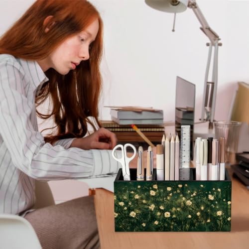 Moody Floral Pen Pencil Holder for Office Desk Accessories Decor - Image 4