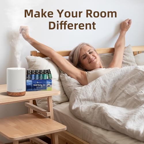 ASAKUKI Essential Oil Diffuser for Home with 6 Essential Oil Sets - Image 5