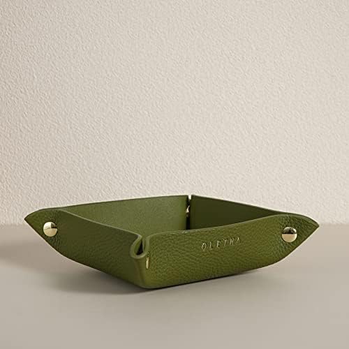 OLETHA Foldable Valet Tray, Travel Essentials for Women, Green by OLETHAD%C3%A9cor