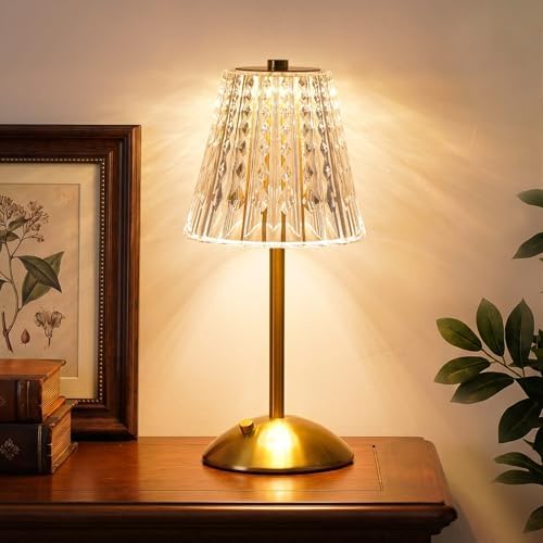 Cordless Touch Table Lamp, Classic Edition Rechargeable Small Desk Lamp by Nusogon