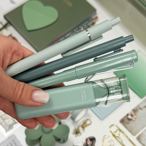 Premium Aesthetic Stationery Gift Set – 22 PCS Journal Box (Sage Green) - Image 3