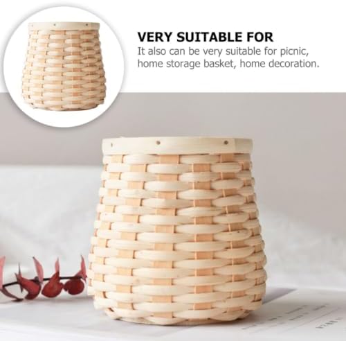 DOITOOL Woven Basket Small Storage Basket for Bread and Kitchen Items - Image 3