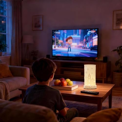 Touch Control Table Lamp for Bedroom, Portable LED Cordless Lamp, 1500mAh Rechargeable Battery Operated, 3 Color Temperatures Rotating Bedside Lamp for Living Room, Nightstand - Image 4