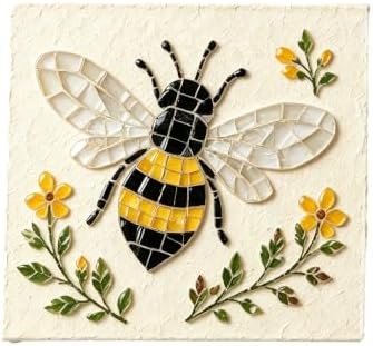 Sea Glass Art Kit - DIY Fun Craft Kit for Adults, Beginner Friendly (BEE) by Unknown