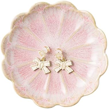 BEUNAIZER Jewelry Dish Tray, Ring Dish, Ceramic Trinket Tray, Key Bowl by BEUNAIZER