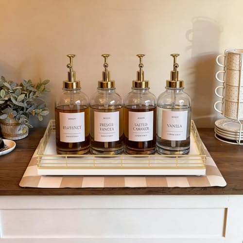 Bathroom Vanity Tray, 13" x 8" Oak Decorative Wooden Tray for Countertop - Image 3