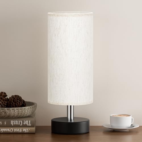PartageiZ Small Table Lamp for Bedroom - Bedside Lamps for Night Stands - Image 4