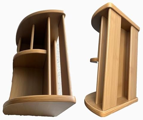 Wooden desktop storage box, office stationery storage stand, wooden pen holder - Image 3