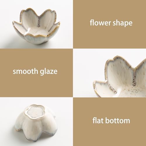 Flower Ring Holder Dish, Ceramic Jewelry Tray, Small Trinket Dish - Image 5