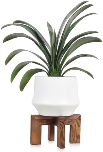 Vigordream Plant Stand, Indoor/Outdoor Wood Plant Holder, Flower Pot Stand by Vigordream