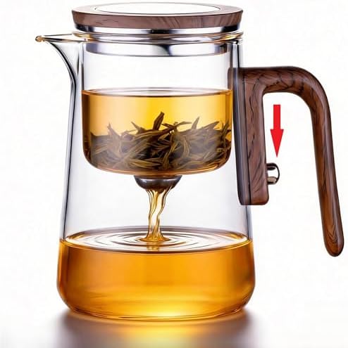Enchanted Tea Pot with Tea Infuser, Loose Leaf Tea Steeper, 27 oz by DRNKNSTX