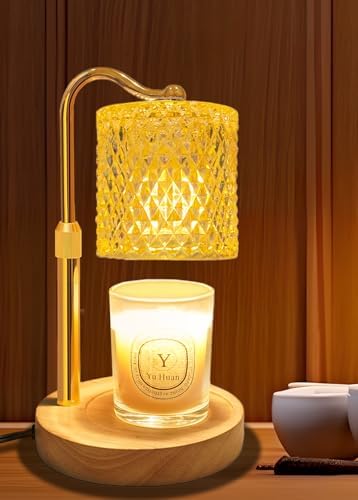 Candle Warmer Lamp with Timer Dimmer Adjustable Height, Birthday Gifts for Women, Candle Warmer for Jar Candles House Warming Gifts New Home Decor by WELCOMETOVISIT