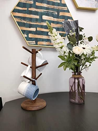 Dorhors Mug Holder Tree,Coffee Cup Holder,Mug Rack Stand Hook,Bar Organizer - Image 3