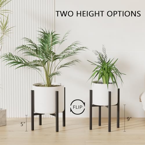 Linpla 2-Pack Adjustable Metal Plant Stands Indoor and Outdoor - Image 3