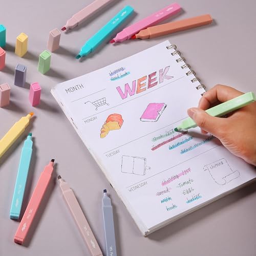 Mr. Pen- Aesthetic Highlighters No Bleed, 10 Pack, Assorted Colors | Chisel Tip, Cute Highlighters Assorted Colors for Journaling, Highlighting, Underlining, Fast Dry, Back to School Supplies - Image 5