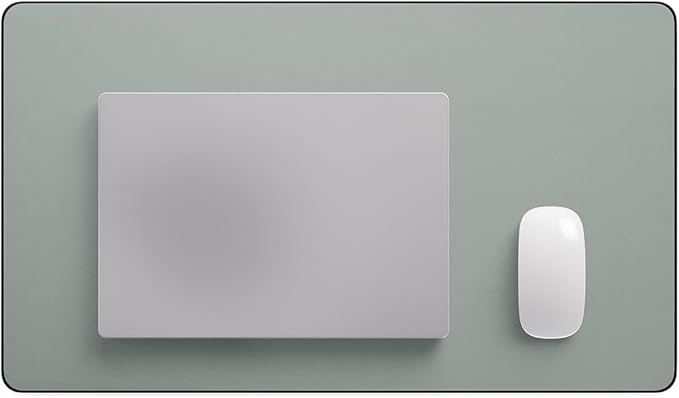 Jotsome Leather Desk Mat, Non-Slip Desk Blotter Pad - Desk Protector for Office, Home, Laptop, and Desktop, Gift for The Holidays or Christmas (Sage, 24" x 14")
