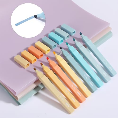 Mr. Pen- Aesthetic Highlighters No Bleed, 8 Pack, Assorted Colors | Chisel Tip, Cute Highlighters Assorted Colors for Journaling, Highlighting, Underlining, Fast Dry, Back to School Supplies - Image 6