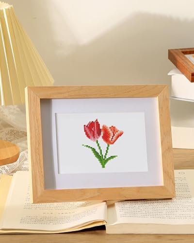 PeakLuv Small Diamond Art Kits Flowers Mini Diamond Painting Kit for Adults - Image 2