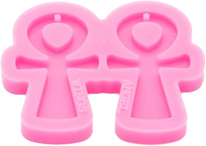 Resin Earring Mold Silicone Resin Jewelry Molds Epoxy Resin Casting Molds for Women Earring Crafts DIY Necklace Pendant Resin Mold