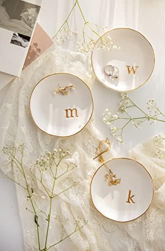 COLLECTIVE HOME Ceramic Jewelry Tray, Trinket Dish, Gifts for Women (W) - Image 5