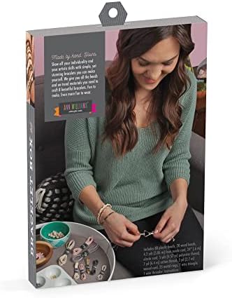 Craft Crush Bracelet Maker Set - DIY Jewelry Making Kit for Teens & Adults - Makes 8 Friendship Bracelets - Mini Kit for Ages 13+ - Image 3