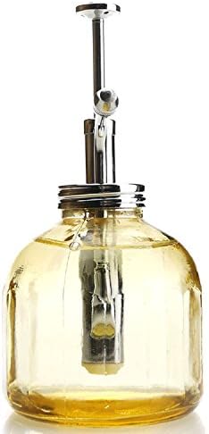 Plant Mister- Glass Bottle (Amber Color) & Brass Sprayer (Chrome Color) - Image 4