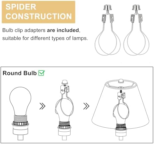 Small Pleated Lamp Shades Set of 2, 5.5"Top x 10"Bottom x 6.6"High, White - Image 6