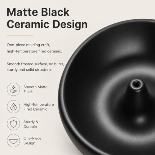 Compatible with Murphy's Incense Sticks Base, 3.15 in Ash Catcher Bowl - Image 3
