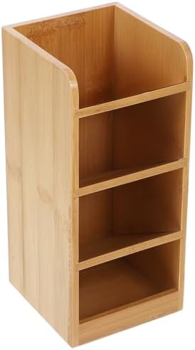 GLEAVI Wood Desk Organizer Pen Holder for Office and Home Use by GLEAVI