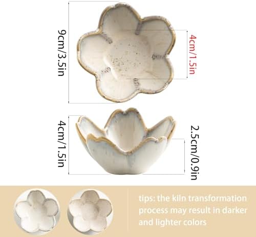 Flower Ring Holder Dish, Ceramic Jewelry Tray, Small Trinket Dish - Image 3