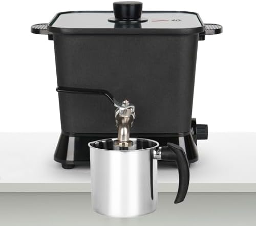 Byoowndiy Wax Melter for Candle Making, 150 oz Electric Candle Wax Melting Pot with Pour Spout and Temperature Controller by Byoowndiy