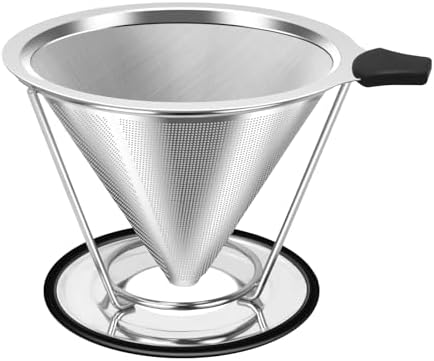 Pour Over Coffee Dripper, EVOCMORE Stainless Steel Reusable Filter by Unknown