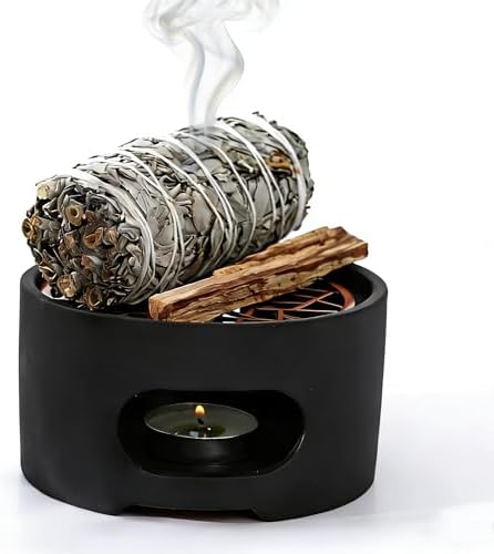 All-in-One Incense Holder for Palo Santo Sage Incense Sticks by BreatheBeBelong