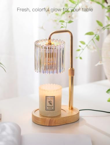 Candeldo Candle Warmer Lamp with Timer: Iridescent Wax Melt Warmer - Image 7