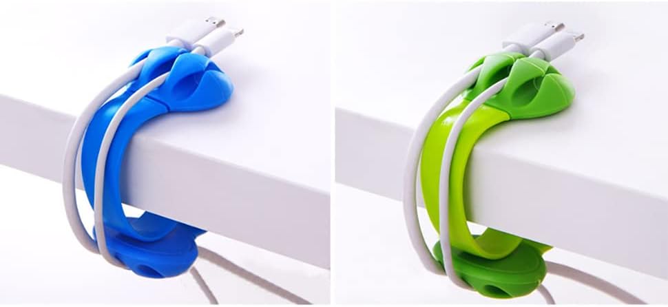 Cable Holder - Cord Organizer - Cable Management Clips - Wire Holder System -3 Packs Multipurpose Cable Clips for Phone Chargers, USB Cables - Home, Office, Nightstand, Desk Organizer - Image 2