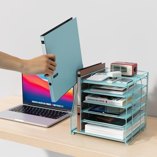 gianotter 6-Tier Paper Organizer With Magazine Holder - Image 6
